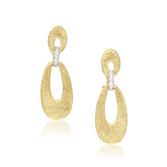 Gold, Platinum, and Diamond Earclips