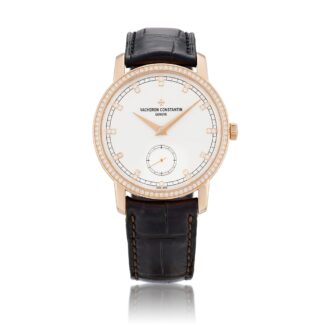 Traditionnelle Reference 82572/000R-9604, a rose gold manual wind wristwatch, Circa 2014