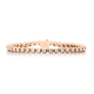 Gold and 3.00ct Diamond Tennis Bracelet