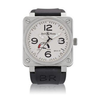 Reserve De Marche Reference BR 01-97, a stainless steel automatic wristwatch with  date and power reserve