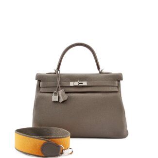 Etain Clemence Amazone Kelly 35 Retourne Palladium Hardware, 2012