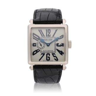 Golden Square Reference G34, a white gold manual wind wristwatch, Circa 2003