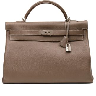 Etoupe Togo Kelly 40 Retourne Palladium Hardware, 2010