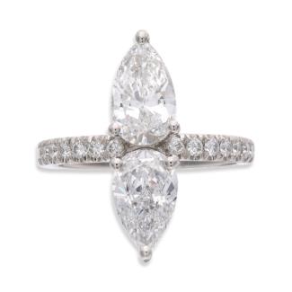 Platinum and Diamond Ring