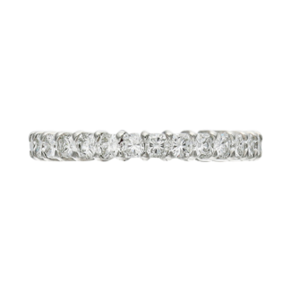 Platinum and 1.75ct Diamond Eternity Band Ring