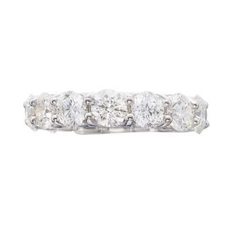 Platinum and 5.65ct Diamond Eternity Band