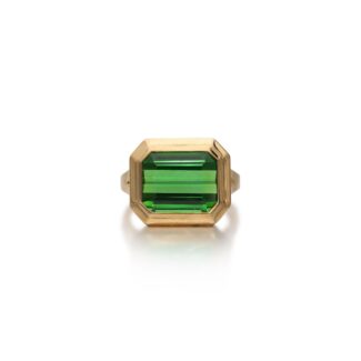Gold and Tourmaline Ring