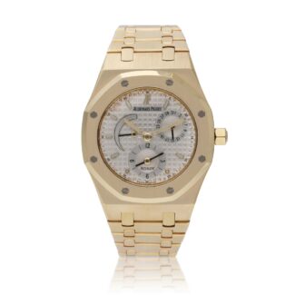 Royal Oak Reference 25730BA, a yellow gold automatic wristwatch with date and power reserve