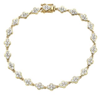 Gold and Diamond Bracelet