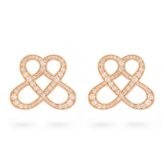 Gold and Diamond Earrings