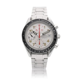 Speedmaster Reference 3513.33.00, a stainless steel automatic wristwatch with date and chronograph, Circa 1971