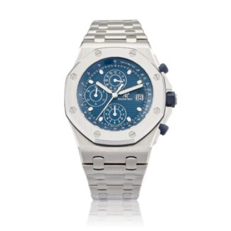 Royal Oak Offshore Reference 26237ST.OO.1000ST.01.A, a stainless steel automatic chronograph wristwatch with date, Circa 2021