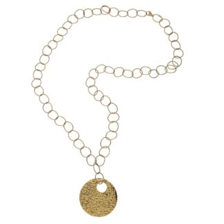Gold Chain Pendant Necklace