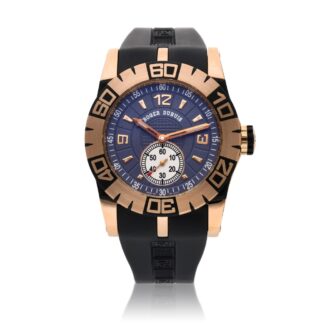 Limited Edition Easy Diver Anthracite, a rose gold automatic  wristwatch