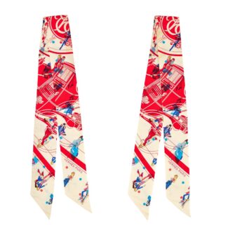 Ex-Libris Les Parisiennes Studded Twilly Scarves