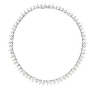White Gold and 19.70ct Diamond Collar Necklace