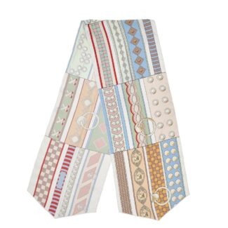 Max Colliers de Chiens Silk Muffler Scarf