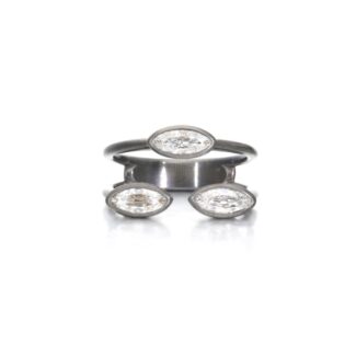 White Gold and Diamond Ring