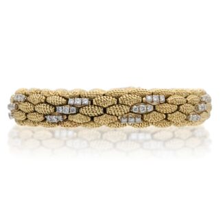 Gold and Diamond Bracelet