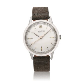 Classic, a stainless steel manual wind wristwatch