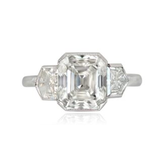 Platinum and 3.14ct Diamond Engagement Ring