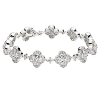 White Gold and Diamond Bracelet