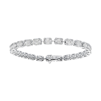 White Gold and Diamond Bracelet