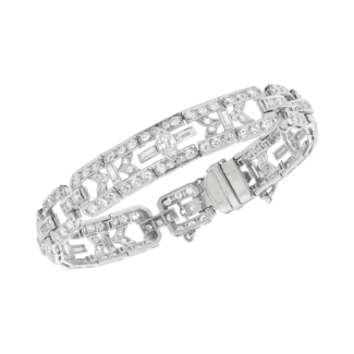 Platinum and Diamond Bracelet
