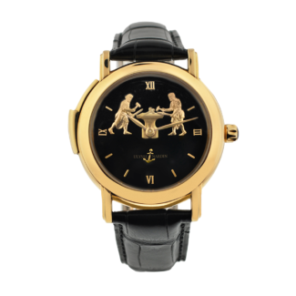 Jacquemart Minute Repeater Reference 716-22, a rose gold mechanical minute repeater wristwatch.