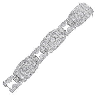 Platinum and Diamond Bracelet