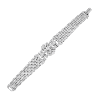 Platinum and Diamond Bracelet