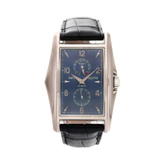 Reference 5100G, a white gold wristwatch with 10-day power reserve, Circa 2000