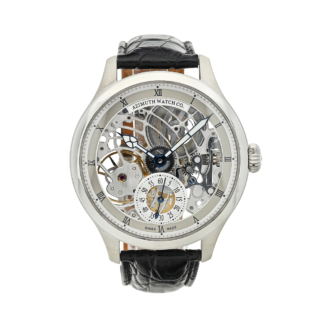 Militare-1 Officer Squelette Art Deco, a stainless steel skeletonized mechanical wristwatch, Circa 2015