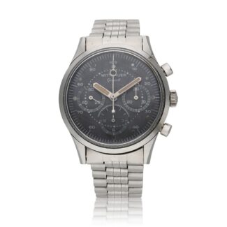 Classic, a stainless steel manual wind wristwatch with chronograph