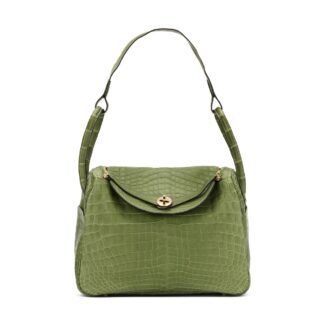 Pelouse Matte Niloticus Crocodile Lindy 30 Gold Hardware, 2009