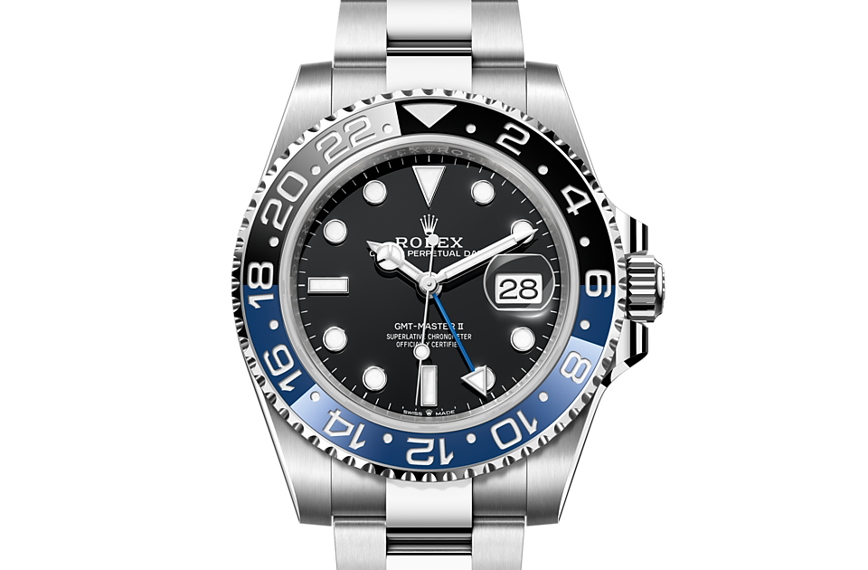 GMT-Master II Reference M126710BLNR-0003, Oyster, 40 mm, Oystersteel