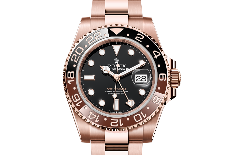 GMT-Master II Reference M126715CHNR-0001, Oyster, 40 mm, Everose gold