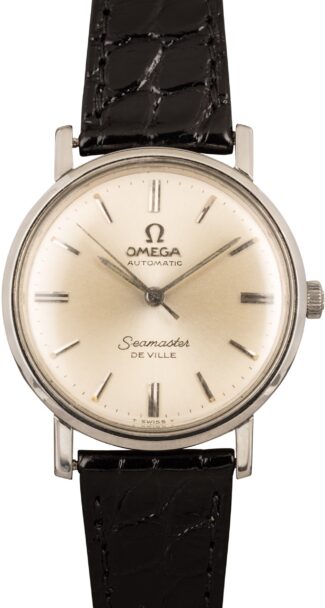 Omega De Ville Stainless Steel Silver Dial