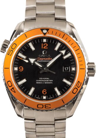 Omega Seamaster Planet Ocean Orange Bezel